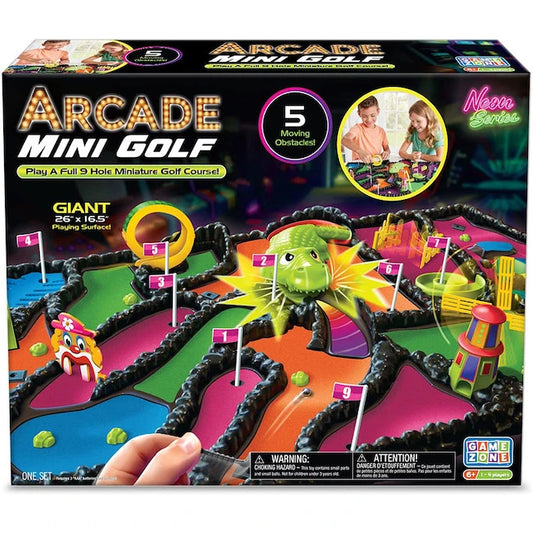 Game Zone Arcade Mini Golf - Best Games for Ages 6 to 10 - US 9382