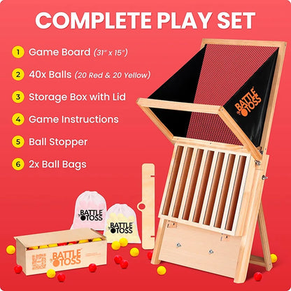Battle Toss Game Set - Best Active Play for Ages 6 to 12 - US 2401