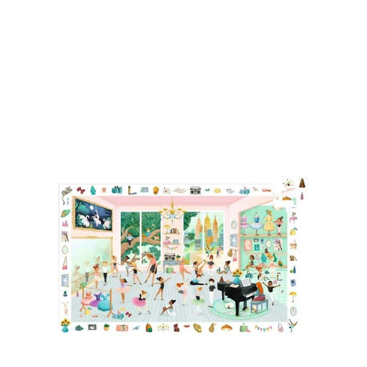 The Dance School Observation Puzzle - 100 pc - Best for Ages 5 to 9 - US 6763