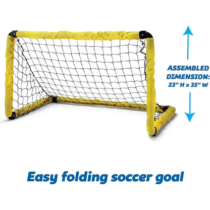 Kidoozie - Fold n Go Soccer Goal Set - Best for Ages 3 to 8 - US 6320