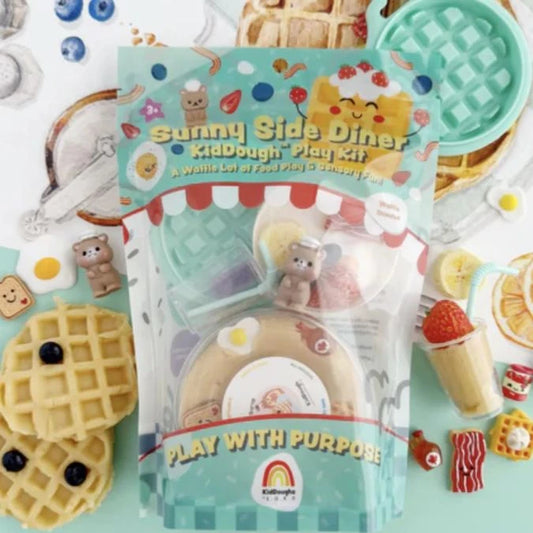 Sunny Side Diner KidDough Play Kit - Best for Ages 3 to 9 - US 3275