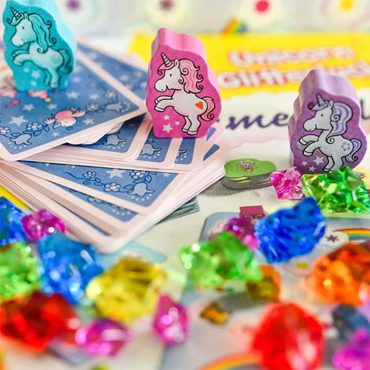 Unicorn Glitterluck Game Collection - Pink - Best for Ages 3 to 6 - US 7825