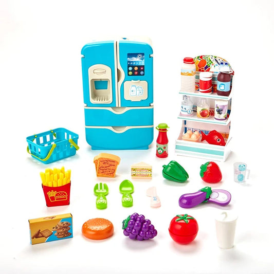 Kidoozie - Chill &amp; Fill Refrigerator Playset - Best for Ages 3 to 8 - US 6030