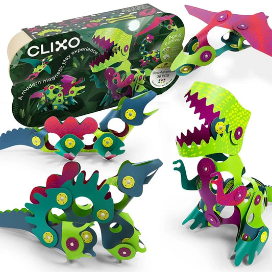 Clixo Dino Adventure Pack - Best for Ages 6 to 11 - US 1701