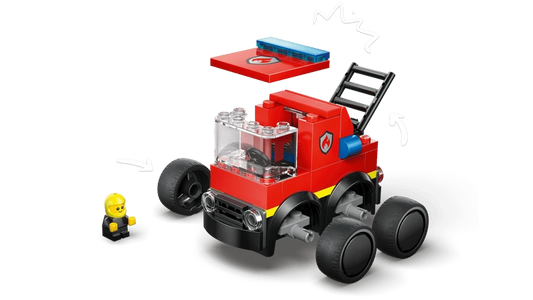 LEGO City Brick Rides - Fire Truck - Best for Ages 5 to 10 - US 8008