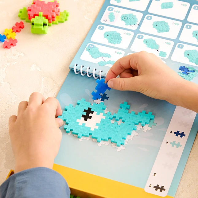 Plus-Plus Activity Pad - Ocean - Best Arts &amp; Crafts for Ages 5 to 10 - US 6558