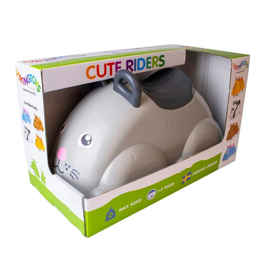 Viking Toys Cute Rider - Mouse - Best Active Play for Ages 2 to 5 - US 6982