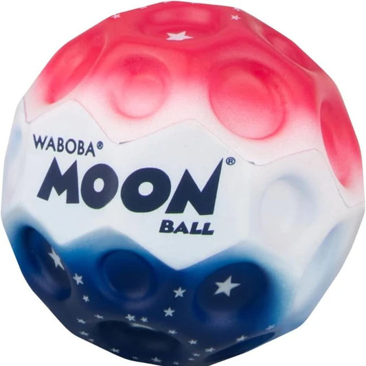 Red, White &amp; Blue Moon Ball - Best Active Play for Ages 3 to 12 - US 9843