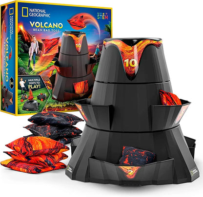 National Geographic Volcano Bean Bag Toss - Best for Ages 3 to 12 - US 2362