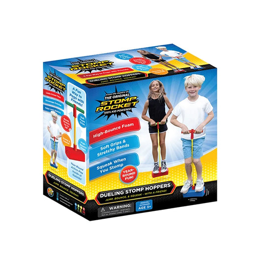 Stomp Rocket® Dueling Stomp Hoppers - Best Active Play for Ages 3 to 7 - US 6148
