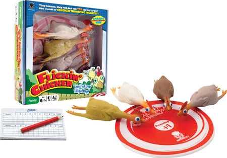 Flickin Chicken - Best Active Play for Ages 6 to 10 - Fat Brain Toys - US 1420