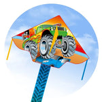 Simple Flyer Monster Truck Kite - 47 inch - Best for Ages 5 to 10 - US 3894