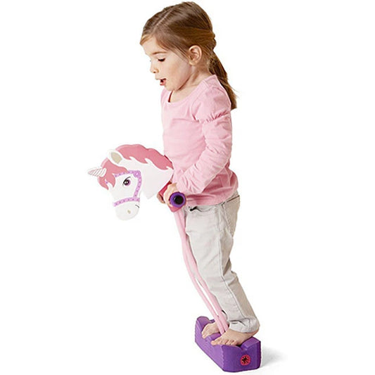 Kidoozie Hop &amp; Squeak Unicorn Pogo Jumper - Best for Ages 3 to 4 - US 4160