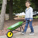 John Deere Steel Wheelbarrow - Best Active Play for Ages 2 to 4 - US 4752