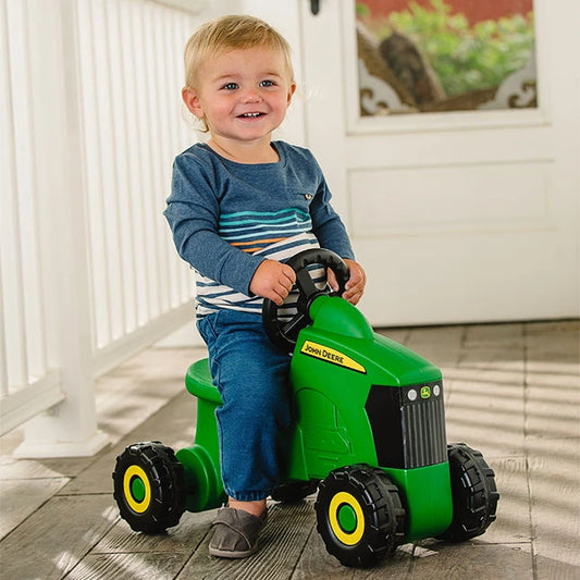 John Deere Sit N Scoot Silhouette Tractor - Best for 2 year olds - US 2559