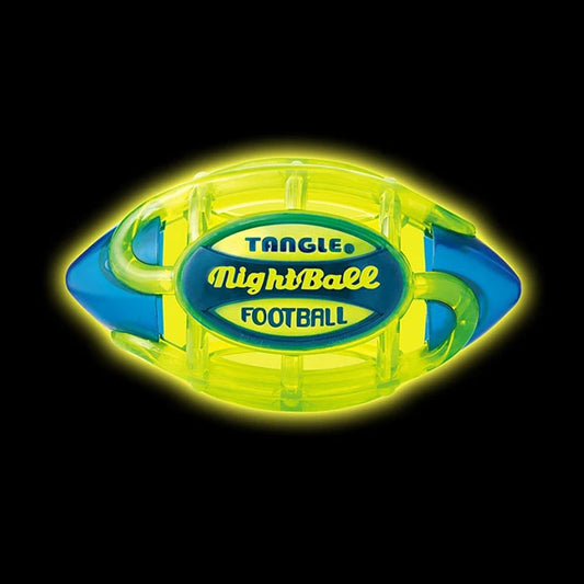 NightBall Matrix Football Large - Green/Blue - Best for Ages 5 to 12 - US 4804