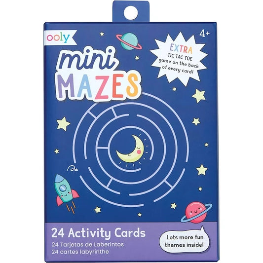 Mini Mazes Activity Cards - Best Brainteasers for Ages 4 to 8 - US 7856