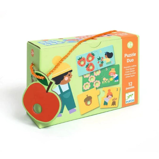 First Figures Puzzle Duo - Best Early Learning Toys for Ages 2 to 5 - US 0029