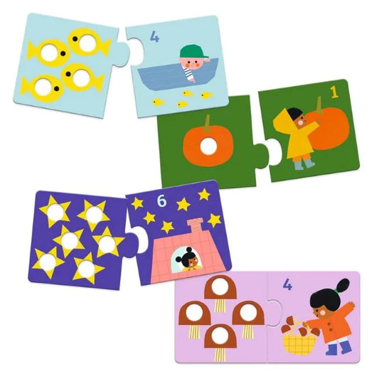 First Figures Puzzle Duo - Best Early Learning Toys for Ages 2 to 5 - US 0029