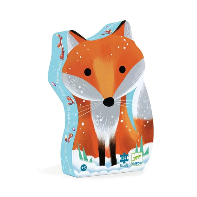 Silhouette Ginger Little Fox Puzzle - 24 pc - Best for Ages 3 to 6 - US 1140