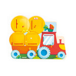 Farm Flip-And-Find Tractor Puzzle - - Fat Brain Toys - US 9110