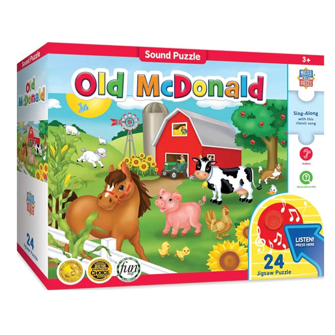 Sing-Along Floor Puzzle - Old MacDonald - Best Puzzles for Ages 3 to 4 - US 4435