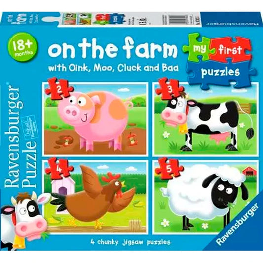 My First Puzzles - On the Farm - Best Puzzles for Ages 2 to 9 - US 9197