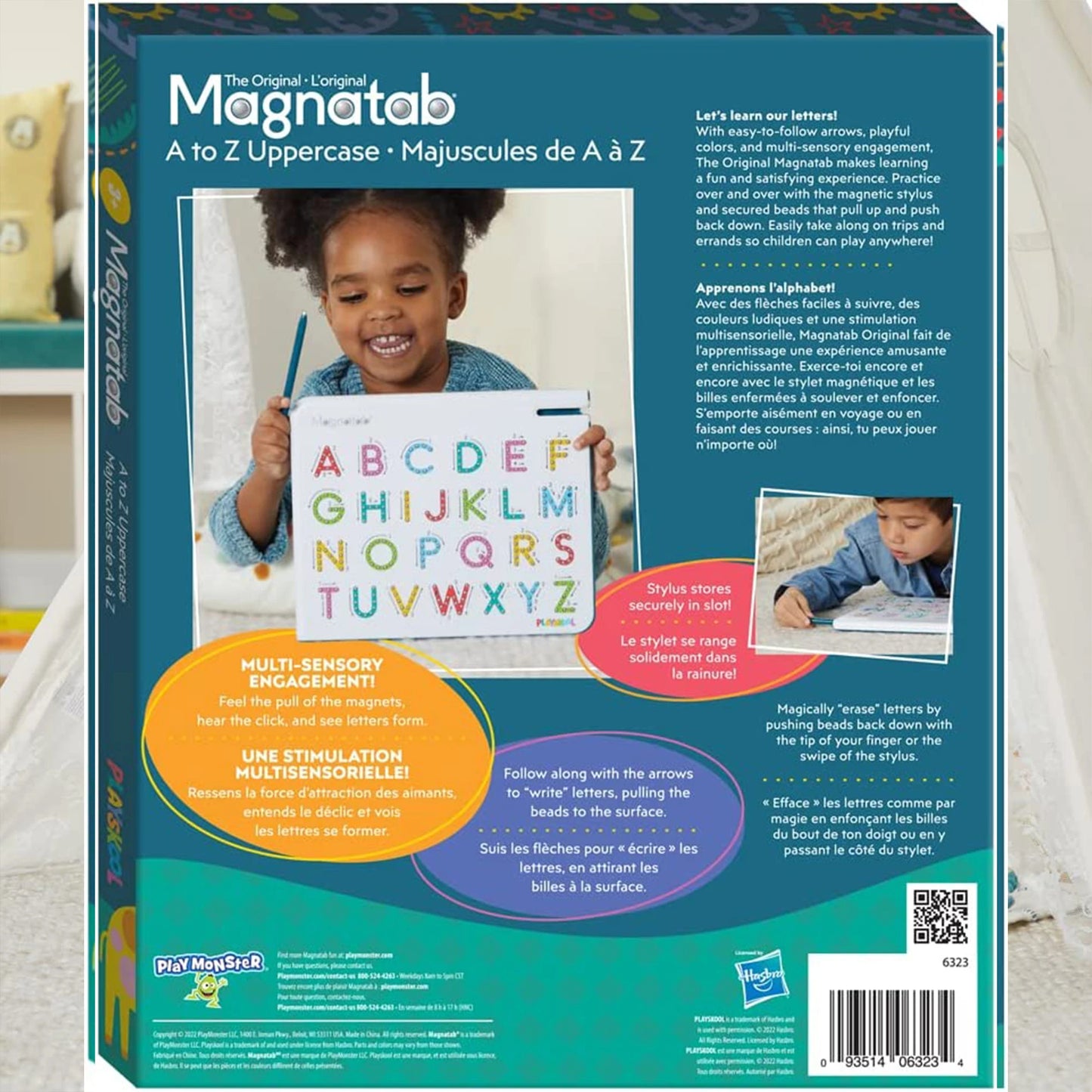 Playskool Magnatab A to Z Uppercase - - Fat Brain Toys - US 7695