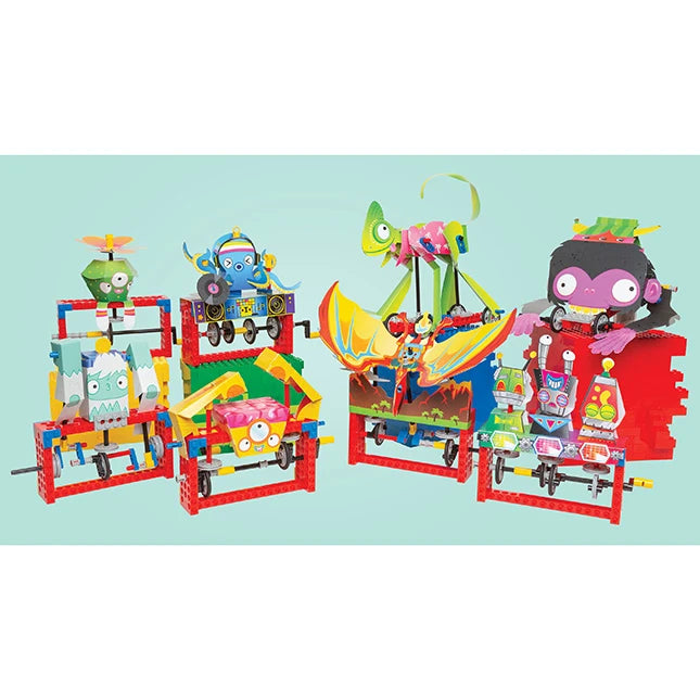 Klutz LEGO Gear Bots - Best Books for Ages 8 to 11 - Fat Brain Toys - US 2441