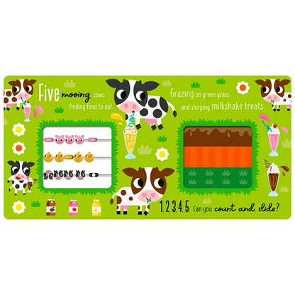 Count and Slide - Farmyard Friends - Best Books for Ages 3 to 5 - US 1795