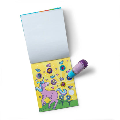 Sticker WOW! Activity Pad &amp; Sticker Stamper - Purple Unicorn - - US 4860