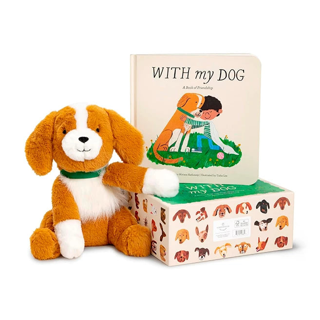 With My Dog - Picture Book and Plush - Best Books for Ages 3 to 6 - US 8587