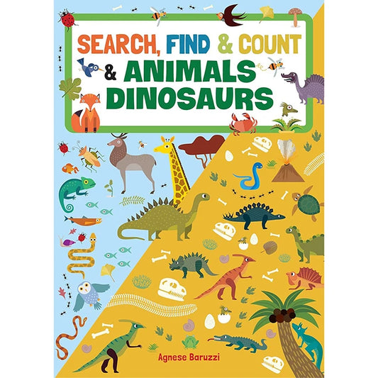 Search, Find &amp; Count - Animals &amp; Dinosaurs - Best for Ages 4 to 8 - US 5614