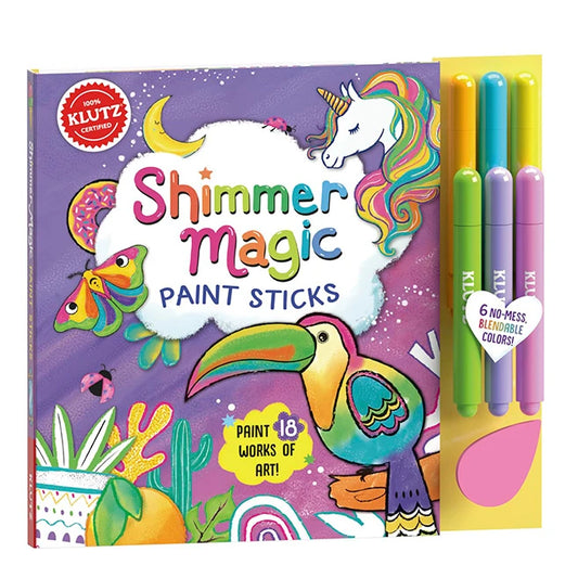 Klutz Shimmer Magic Paint Sticks - - Fat Brain Toys - US 4420