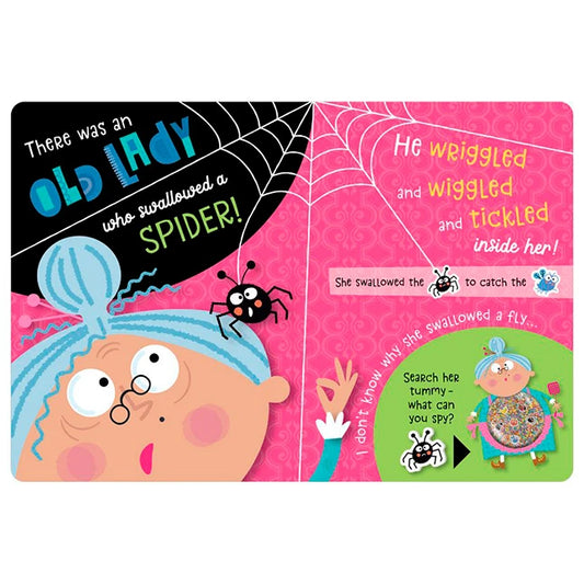 There Was An Old Lady Who Swallowed A Fly Search-and-Find - US 8164