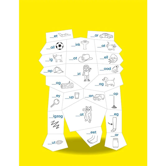 Learn By Sticker - Beginning Phonics - - Fat Brain Toys - US 3226