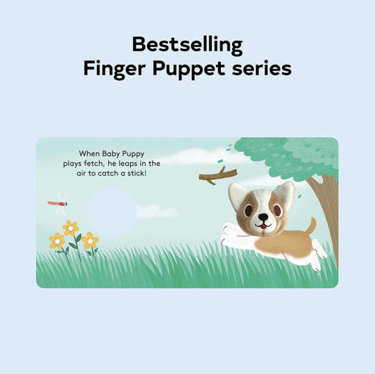 Baby Puppy Finger Puppet Book - Best Baby Toys &amp; Gifts for Ages 0 to 3 - US 9764