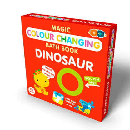 Color Changing Bath Book - Dinosaur - Best for Ages 1 to 2 - US 8314