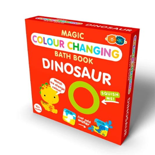 Color Changing Bath Book - Dinosaur - Best for Ages 1 to 2 - US 8314