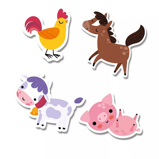 Silicone Sticker Book - Farm - Best Arts &amp; Crafts for Ages 3 to 7 - US 3521