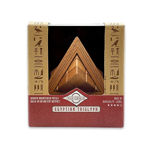 True Genius Egyptian Triglyph - Best Brainteasers for Ages 8 to 12 - US 1673