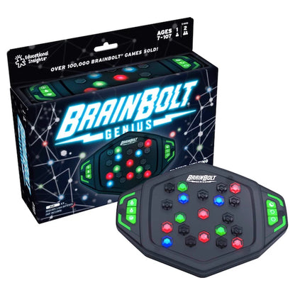 BrainBolt Genius - Best Brainteasers for Ages 7 to 12 - Fat Brain Toys - US 8540
