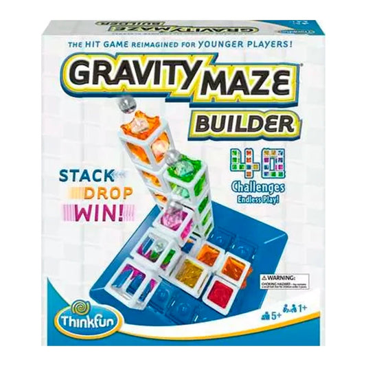 Think Fun Gravity Maze Builder - Best Brainteasers for Ages 5 to 11 - US 5853