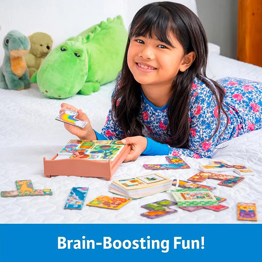 Think Fun Stuffie Sleepover - Best Brainteasers for Ages 5 to 11 - US 0699