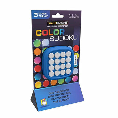 PuzzleBright Mini Color Sudoku - Best Brainteasers for Ages 8 to 12 - US 7395