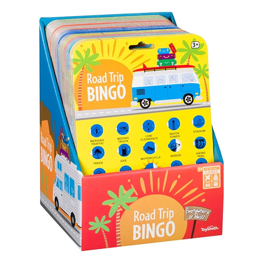 On the Way Games Road Trip Bingo - Best Games for Ages 3 to 12 - US 3318