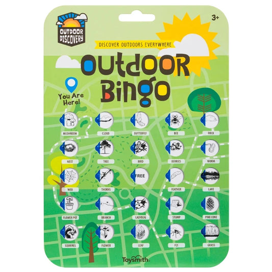 Outdoor Discovery Outdoor Bingo - 4 pack - Best Games for Ages 4 to 12 - US 6297