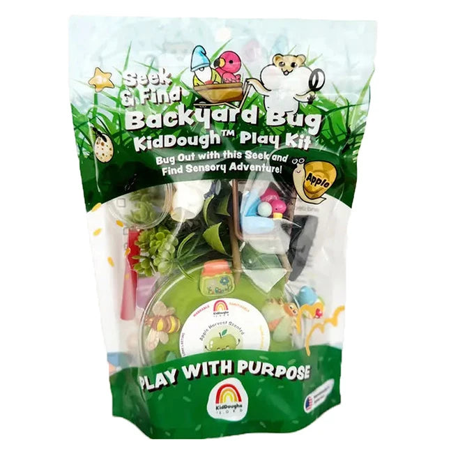 Backyard Bug Seek and Find KidDough Play Kit - Best for Ages 3 to 9 - US 7152