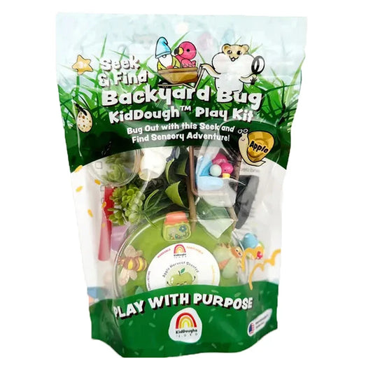 Backyard Bug Seek and Find KidDough Play Kit - Best for Ages 3 to 9 - US 7152
