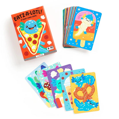 Eatz-A-Lotl Card Game - Best Games for Ages 4 to 12 - Fat Brain Toys - US 7303